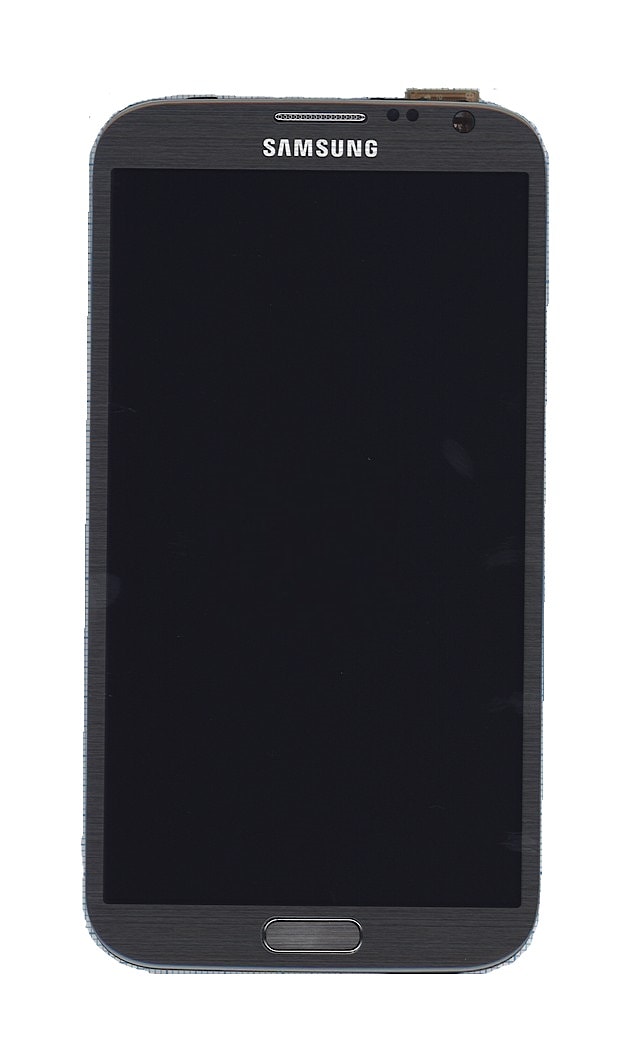 Samsung Galaxy Note II N7100 - дисплей в сборе с тачскрином, серый ORIGINAL