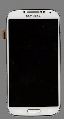 Samsung Galaxy S4 i9500 - дисплей в сборе с тачскрином и передней панелью, белый