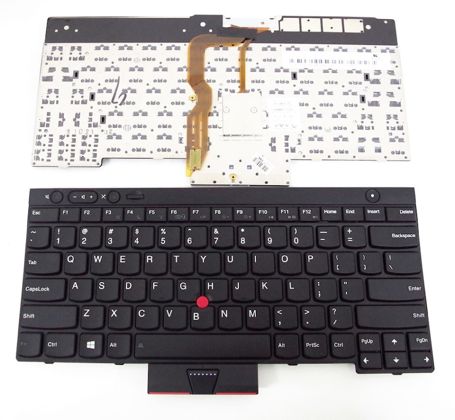 Клавиатура для ноутбука Lenovo IBM ThinkPad X230, X230i, T430, T430i, T530, T530i, L430, L530, W530 черная