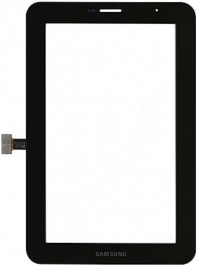 Samsung P3100, Galaxy Tab 2 7.0 - тачскрин, черный