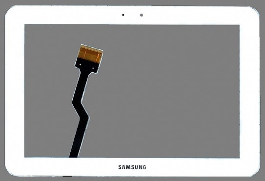 Samsung P7500, P7510, Galaxy Tab 10.1 - тачскрин, белый