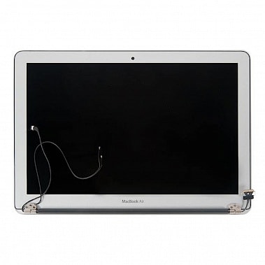 Матрица в сборе (верхняя крышка) для Apple Macbook Air 13" A1466 (2013-2015) серебряная
