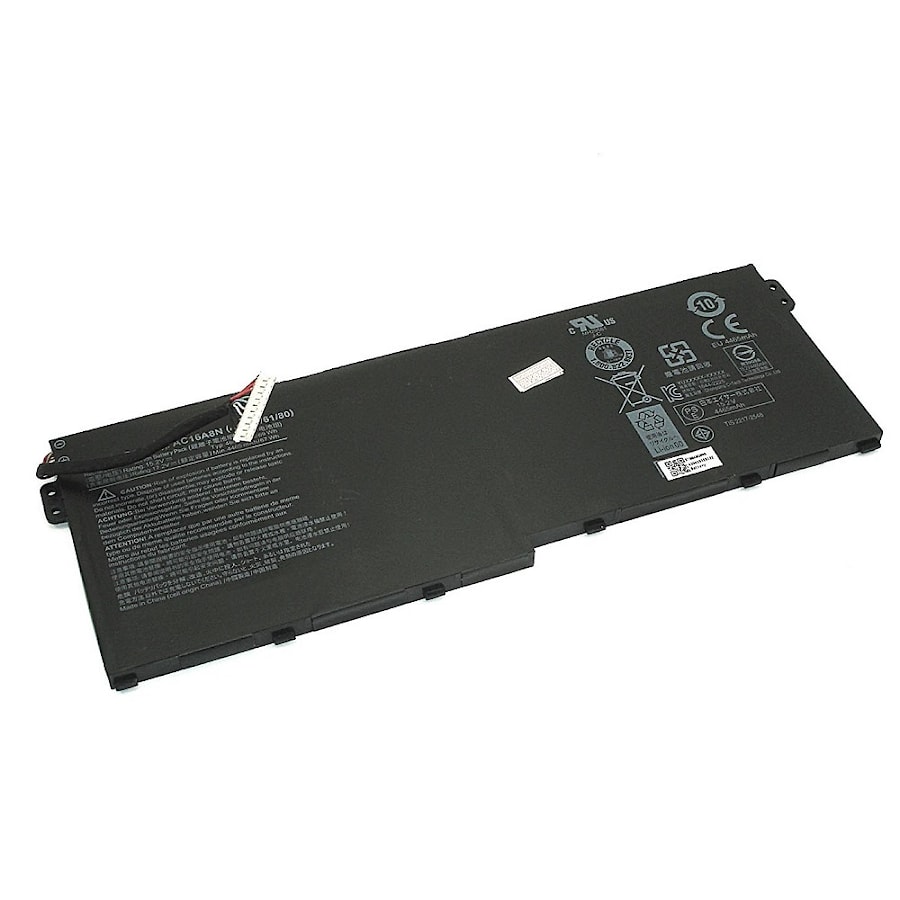 Аккумулятор для Acer Aspire V15, V17, VN7-593, VN7-593G, VN7-793, VN7-793G (AC16A8N), 15.2V, 69Wh, 4605mAh