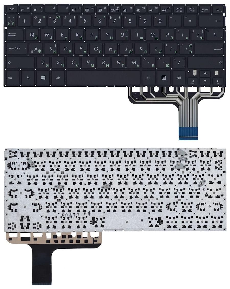 Клавиатура для ноутбука Asus UX305UA, UX305LA, UX305CA черная, без рамки
