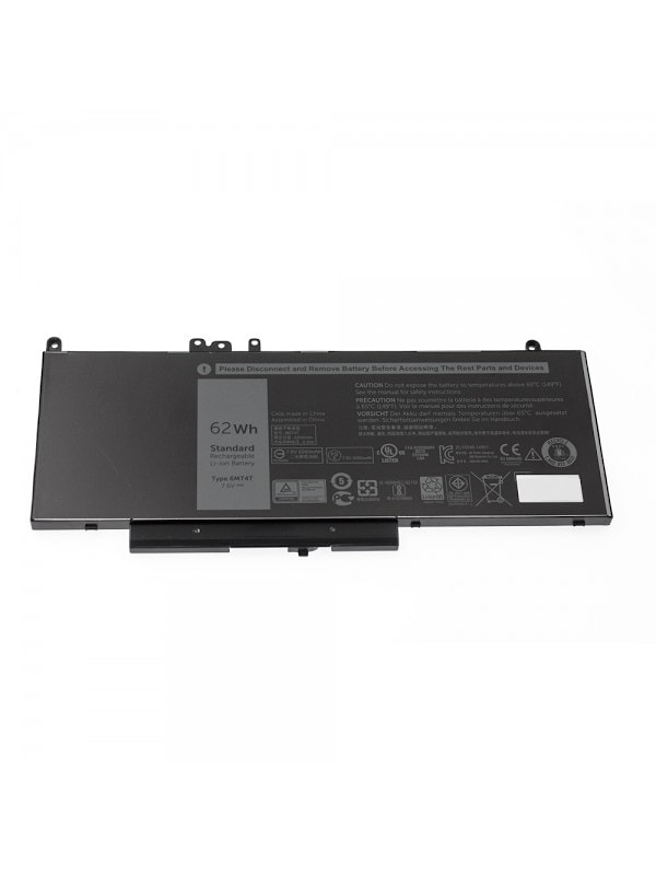 Аккумулятор для Dell Latitude E3550, E5250, E5270, E5450, E5470, E5550, E5570, (6MT4T), 62wh, 8260mAh, 7.6V