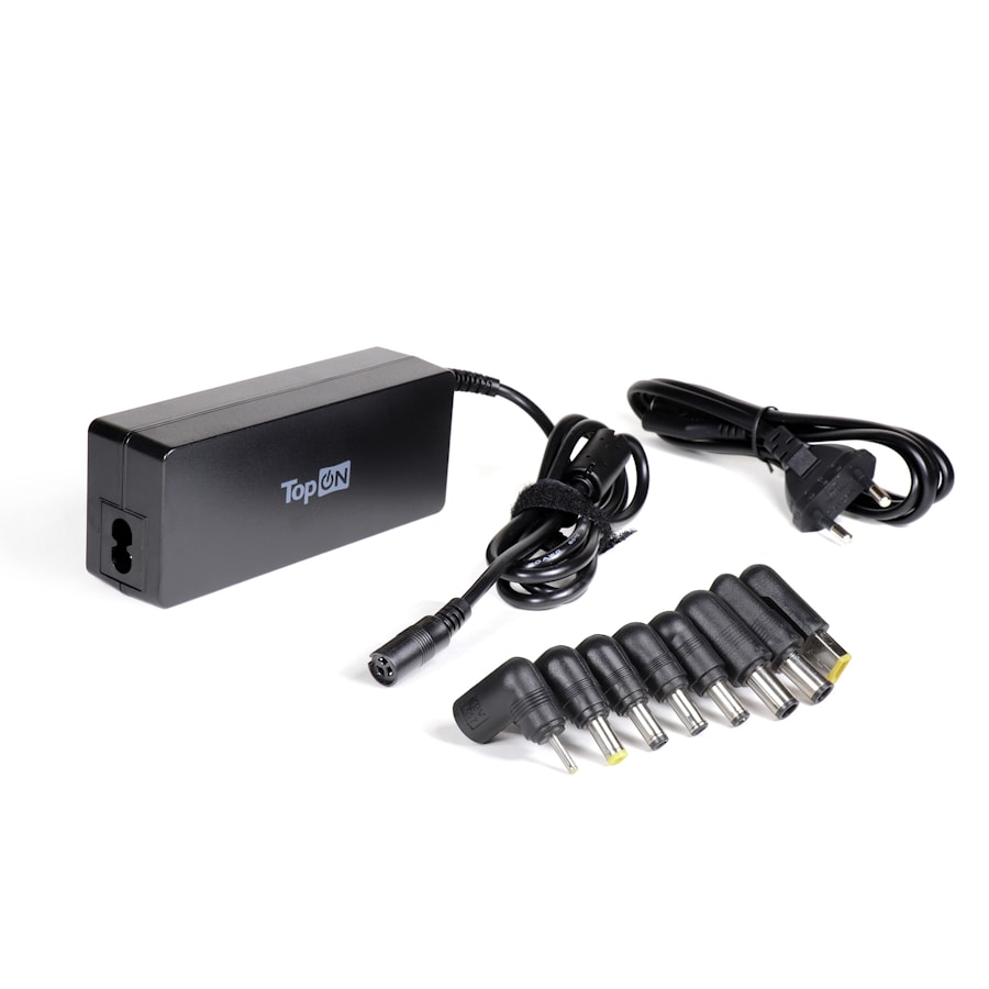 Блок питания (зарядное) TopON 90W универсальный 15V-20V 6A (8 коннекторов) TOP-UNIV-8