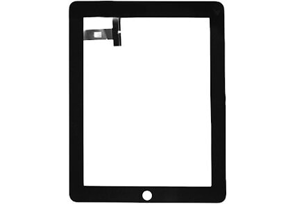 Сенсорное стекло, тачскрин для планшета Apple iPad 2, 9.7" Черный