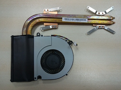 Вентилятор (кулер) для ноутбука Lenovo IdeaPad G700, G710, Z710, система охлаждения в сборе для GPU