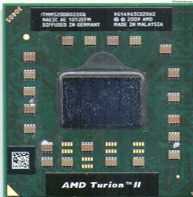 ATI AMD CPU TMM520DB022GQ Turion II DC09+