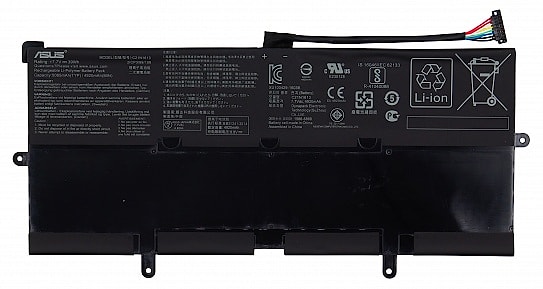 Аккумулятор для Asus Chromebook Flip C302C, C302CA (C21N1613) 39Wh, 5000mAh, 7.7V