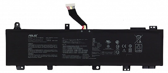 Аккумулятор для Asus GX550LWS, GX550LXS, FA506IU, FA506IV, FA706IU, FX506LU (C41N1906-1), 90Wh, 5800mAh, 15.4V