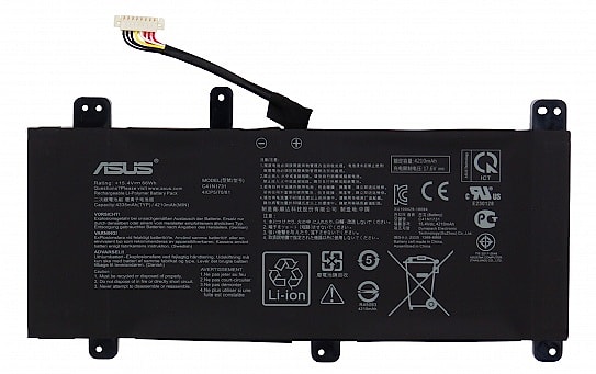 Аккумулятор для Asus ROG Strix G515GW-ES072T, Scar II GL504, GL504GV, GL504GW, GL504GS (C41N1731-3) 66Wh, 4285mAh, 15.4V