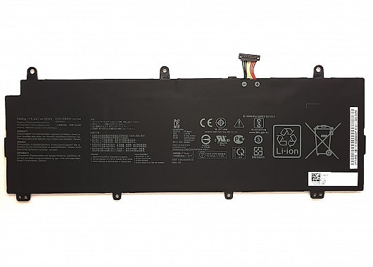 Аккумулятор для Asus ROG Zephyrus 3 GX531, GX531G, GX531GV, GX531GW (C41N1828), 60Wh, 3890mAh, 15.44V