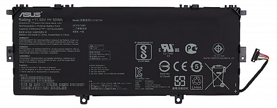 Аккумулятор для Asus ZenBook 13 UX331U, UX331UAL (C31N1724), 50Wh, 4400mAh, 11.55V