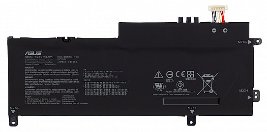 Аккумулятор для Asus Zenbook Flip 15 UX562, UX562FD, Q536FD (C41N1809), 57Wh, 3700mAh, 15.4V