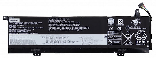 Аккумулятор для Lenovo Yoga 730-15IKB (L17C3PE0), 51.5Wh, 4520mAh, 11.4V
