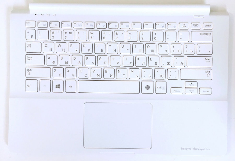 Клавиатура для ноутбука Samsung NP905S3G, NP905S3G-K04CN, 905S3G, 905S3G-K04 белая, с верхней панелью