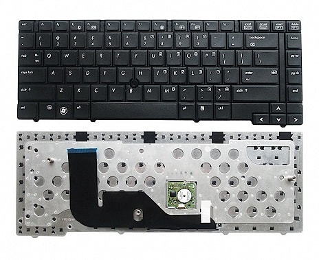 Клавиатура для ноутбука HP Probook 6440b, 6445b, 6450b, 6455b черная, с джойстиком