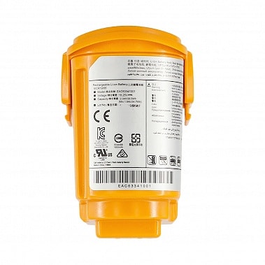 Аккумулятор для пылесоса LG VS8706SCM (EAC63341001) 36.5Wh, 2000mAh, 18.25V