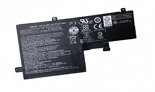 Аккумулятор для Acer Chromebook 11 N7 C731 (AP16J8K), 45Wh, 4050mAh, 11.1V