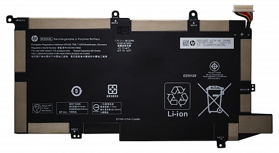 Аккумулятор для HP Spectre x360 14-ea, 14t-ea (WS04XL, HSTNN-DB9Z), 66.52Wh, 8210mAh, 7.7V