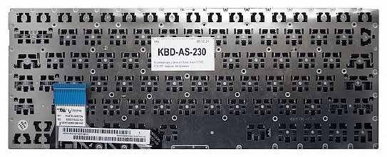 Клавиатура для ноутбука Asus U303, UX303 черная, без рамки