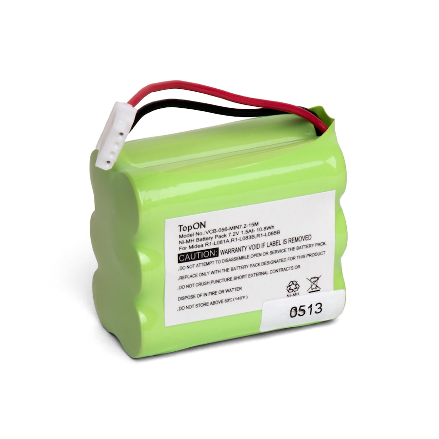 Аккумулятор для робота-пылесоса Mint 4200, 4205, Dirt Devil EVO M678. 7.2V 1500mAh Ni-MH. PN: GPHC15