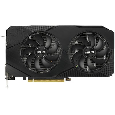 ASUS Video Card NVidia Dual GeForce GTX 1660 SUPER OC Edition 6GB GDDR6 EVO 192-bit Power 1x8-pin, S