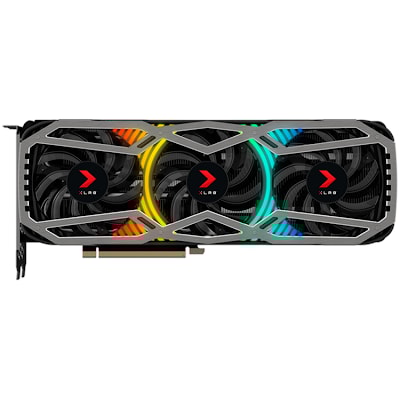 PNY Video Card NVIDIA GeForce RTX 3080 10GB XLR8 GAMING REVEL EPIC-X LHR, 320 bit GDDR6X, 1710MHz /