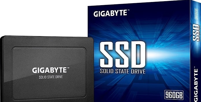 GIGABYTE SSD 960GB, SATA 6.0Gb/s, 2.5-inch internal SSD, read speed Up to 550 MB/s, Write speed Up to 500 MB/s, S