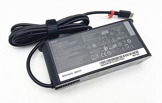 Блок питания (зарядное) Lenovo Type-C, 95W (5V,9V,15V/3A, 20V/4.75A) без сетевого кабеля, ORG (New type)
