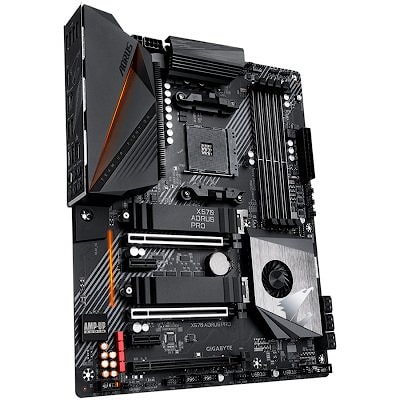 GIGABYTE Main Board Desktop X570 AORUS PRO (AM4, 4xDDR4, HDMI 2.0, Realtek ALC1220-VB, 1GLAN, PCI Express x16, M.2, 6x SATAIII, USB 3.2, USB Type-C, 8