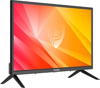 Prestigio LED LCD TV 24"(1366x768) TFT LED, 200cd/m2, USB, HDMI, CI+ slot, Optical, Multimedia player, DVB-T2/T/C/S2, 36W, MT6681, smart TV(1+8Gb) 2x3