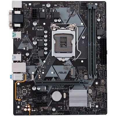 ASUS PRIME B365M-K (S1151, B360, 2xDDR4, DVI-D/D-Sub, 1 x PCIe x16, 2 x PCIe x1, 1 x M.2, 6 x SATA, 6x USB3.1, 6x USB2.0, DVI-D, D-SUB, GBLan, mATX)