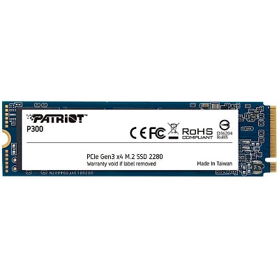 PATRIOT P300 128GB SSD, M.2 2280, PCIe, Read/Write: 1600 / 600 MB/s EAN: 814914026748, S