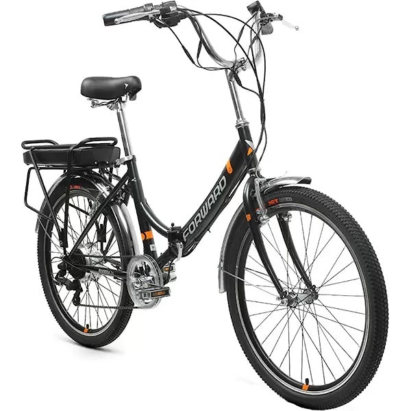 Electric Bicycles FORWARD RIVIERA 24 E-250 (24" 6 sp. size 16") 2022, black, REB22FW24680