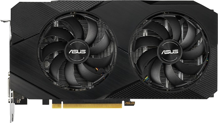 ASUS Video Card NVIDIA GeForce RTX 2060, PCI Express 3.0, 12GB GDDR6,OC mode: 1710 MHz, Gaming mode: