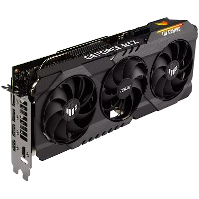 ASUS Video Card NVidia TUF-RTX3080-10G-V2-GAMING, TUF Gaming GeForce RTX 3080 OC Edition 10GB GDDR6X 320-bit, LHR.