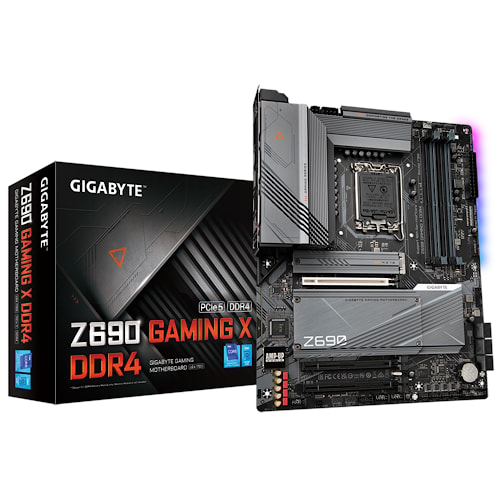 GIGABYTE MB Z690 GAMING Motherboard with Direct 16+1+2 Phases Digital VRM Design, PCIe 5.0 Design, Fully Covered Thermal Design, 4 x PCIe 4.0 M.2 with