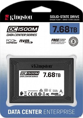 Kingston 7680GB DC500R (Read-Centric) 2.5” Enterprise SATA SSD EAN: 740617307269