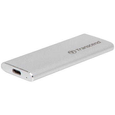 TRANSCEND ESD240C 240GB External SSD, USB 3.1 Gen 2, Read/Write: 520 / 460 MB/s, cable: Type-C