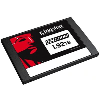 KINGSTON DC500R 1.92TB Enterprise SSD, 2.5” 7mm, SATA 6 Gb/s, Read/Write: 555 / 525 MB/s, Random Read/Write IOPS 98K/24K