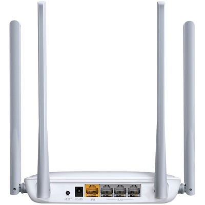 300Mbps Enhanced Wireless N Router, Qualcomm, 2T2R, 2.4GHz, 802.11b/g/n, 1 10/100M WAN + 4 10/100M LAN, 4 fixed antennas, support Russian PPTP/L2TP/PP