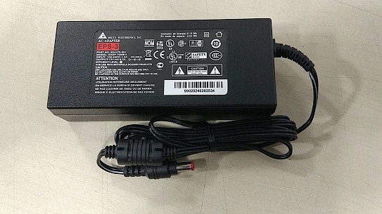 Блок питания (зарядное) для монитора 12V, 6A, 72W, 5.5x2.1мм с сетевым кабелем, ORG (Delta Electronics)
