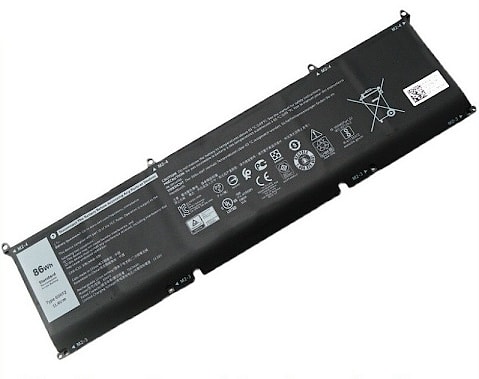 Аккумулятор для Dell Alienware M15 R3 2020, M17 R3 2020, XPS 15 9500, G7 15-7500, Precision 5550, (69KF2), 86Wh, 7543mAh 11.4V