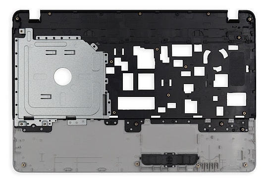 Топкейс (Cover C) для ноутбука Acer Aspire E1-521, E1-531, E1-571, E1-521G, E1-571G, серебряный, OEM