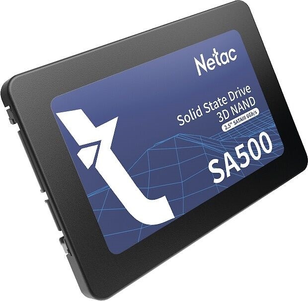 Netac SA500 2.5 SATAIII 3D NAND SSD 480GB, R/W up to 520/450MB/s, EAN: 6926337235714, S