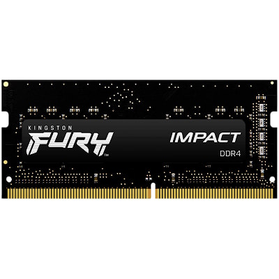 KINGSTON 8GB 2666MHz DDR4 CL15 Non-ECC SODIMM Single rank FURY Impact EAN: 740617318593