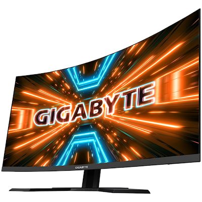 GIGABYTE GAMING Monitor 31.5", VA Curved 1500R, QHD 2560x1440@165Hz, AMD FreeSync Premium Pro, Display HDR 400, 1ms (MPRT), 2xHDMI 2.0, 1xDP 1, 3xUSB