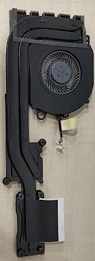 Вентилятор (кулер) для ноутбука HP X360 14-ba, для дискретной видеокарты, система охлаждения в сборе
